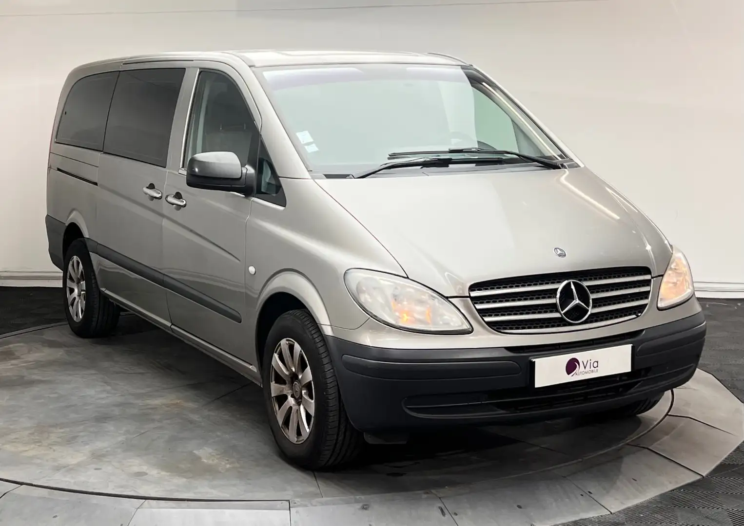 Mercedes-Benz Vito 115 CDI Long A - 5P - CLIM AV AR Gris - 1
