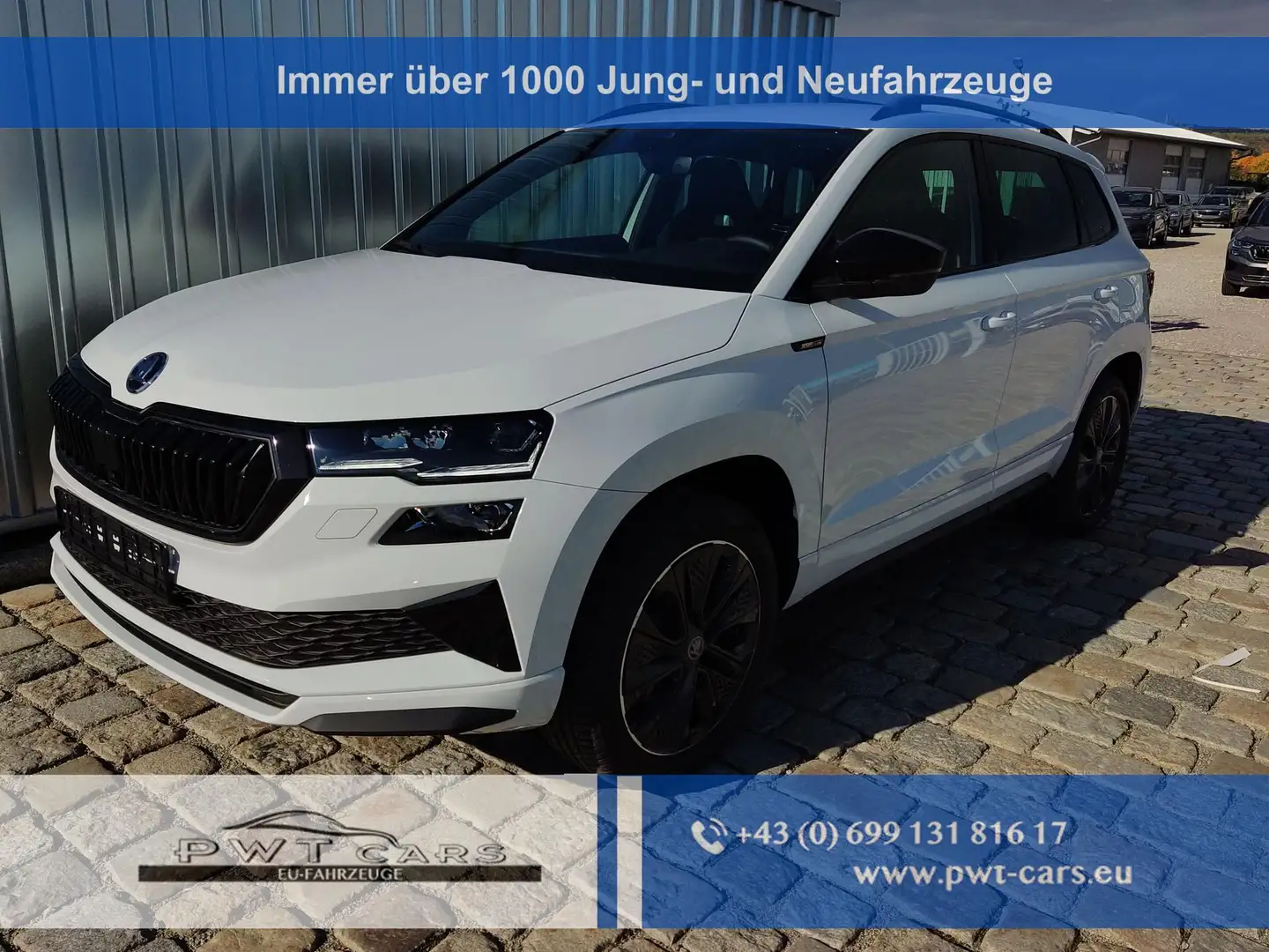 Skoda Karoq Sportline 2.0 TSI 190 PS 4x4 DSG Navi-Anhängerk... Weiß - 1