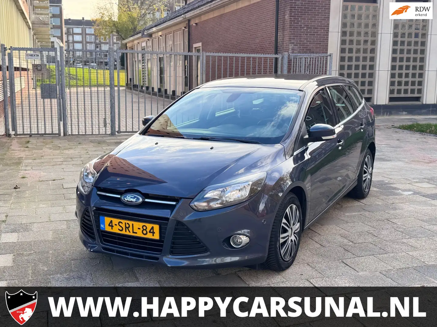 Ford Focus Wagon 1.6 TDCI ECOnetic Lease Titanium, AIRCO, NAV Grijs - 1