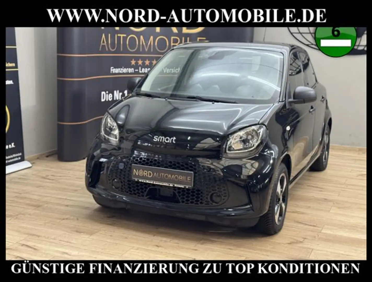 smart forFour electric drive / EQ *SHZ*Klimauto*15ZOLL electric Noir - 1