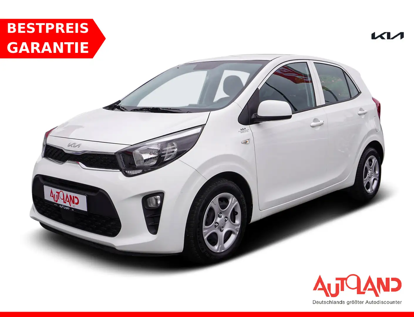 Kia Picanto 1.2 Edition 7 Sitzheizung Lenkradheizung Weiß - 1