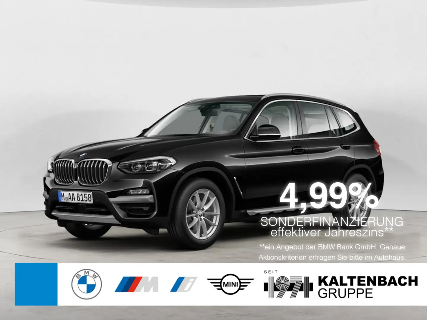 BMW X3 xDrive20d xLine PANO AHK HUD LED ACC W-LAN Schwarz - 1