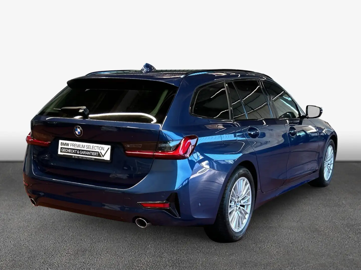 BMW 318 d Touring Aut. Sport Line Blau - 2