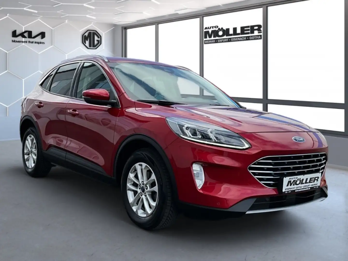 Ford Kuga 2.0 EcoBlue MHEV Titanium X Navi Soundsystem LED H Rojo - 2