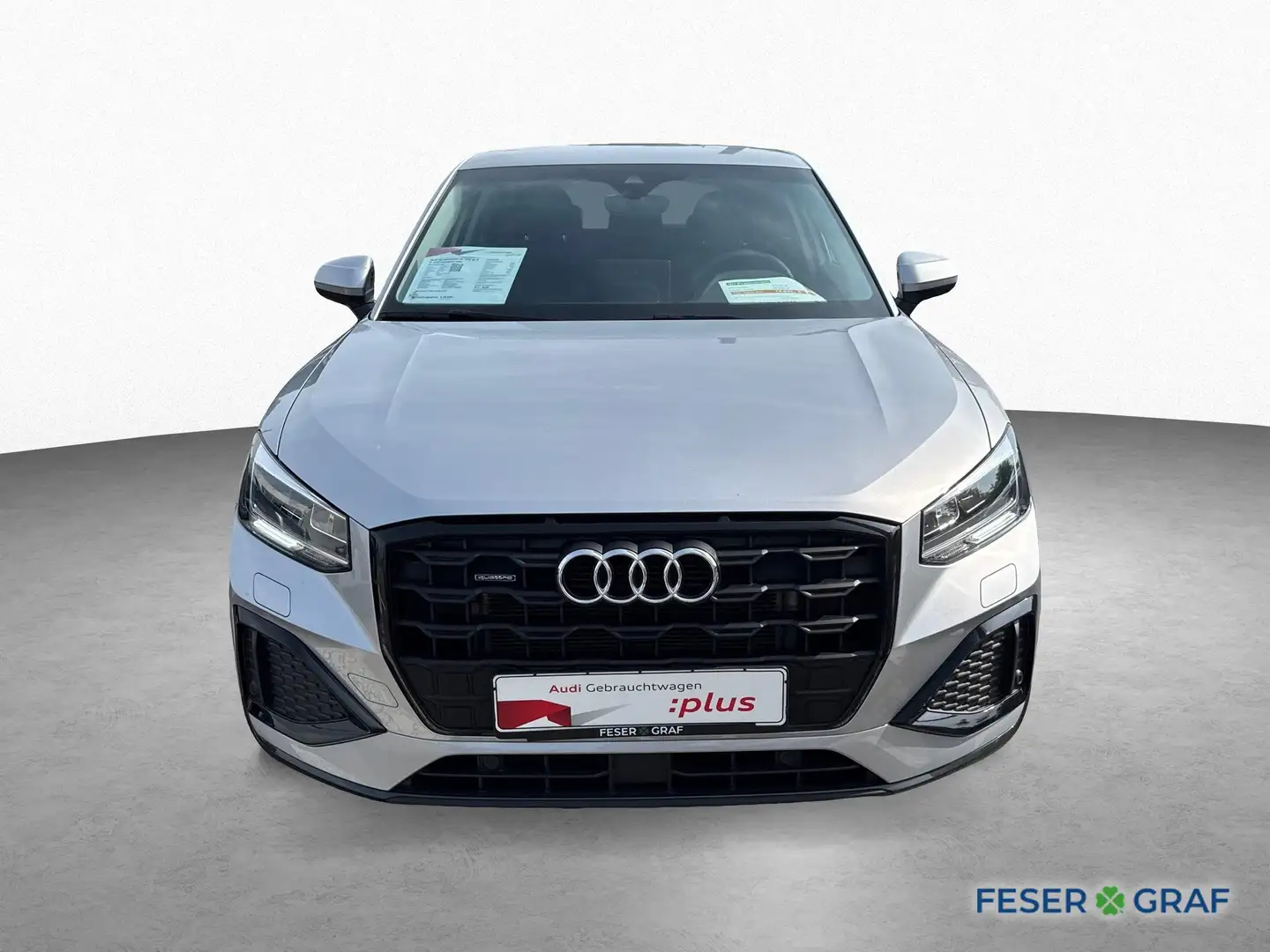 Audi Q2 Advanced 40 TFSI qu S tr. ACC-Kamera-Leder Silber - 2