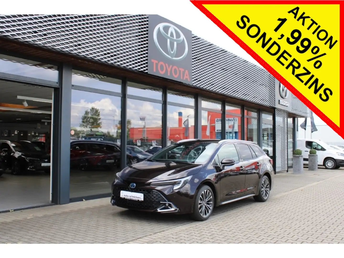 Toyota Corolla TS+TEAM-D+TEC-P+KAMERA+CARPLAY+AKTION!!! Brun - 1