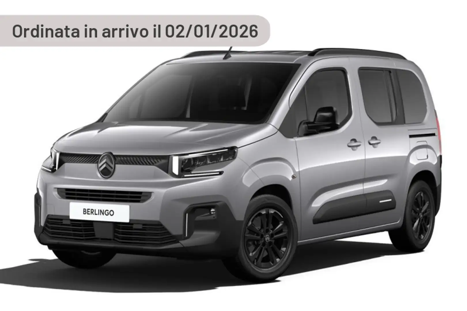 Citroen Berlingo motore elettrico 136 CV M Max Argento - 2