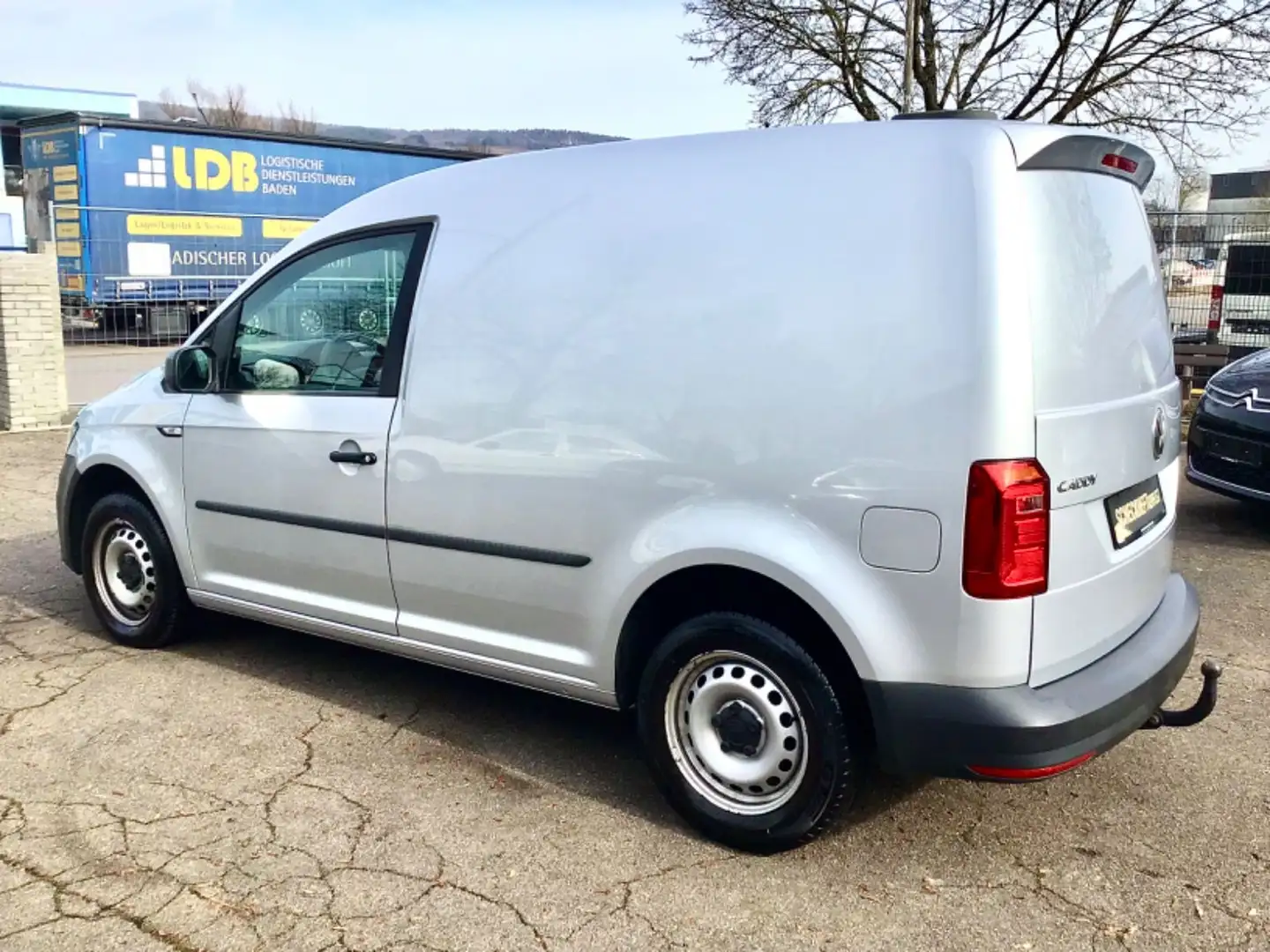 Volkswagen Caddy Nfz Kasten 2.0 TDI BMT - AHK*1HAND*Top Zustand ! Argent - 2