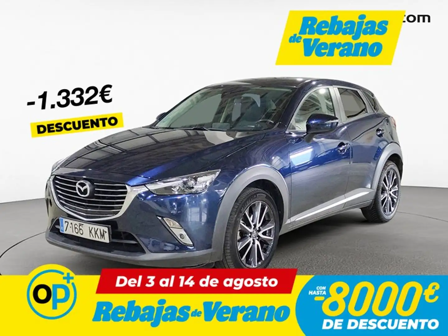 Mazda CX-3 1.5D Luxury 2WD Azul - 1