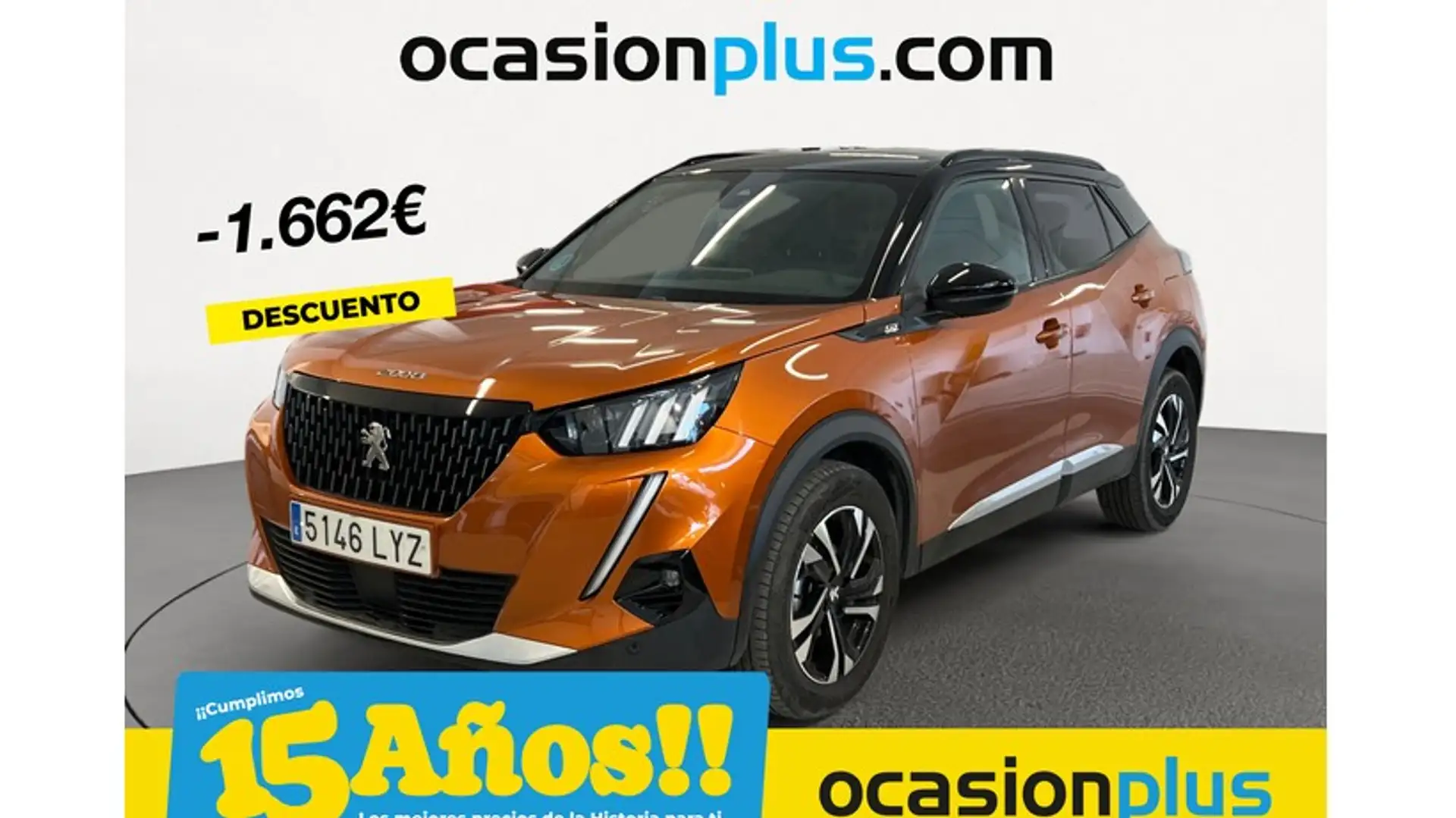 Peugeot 2008 1.2 PureTech S&S GT 130 Orange - 1