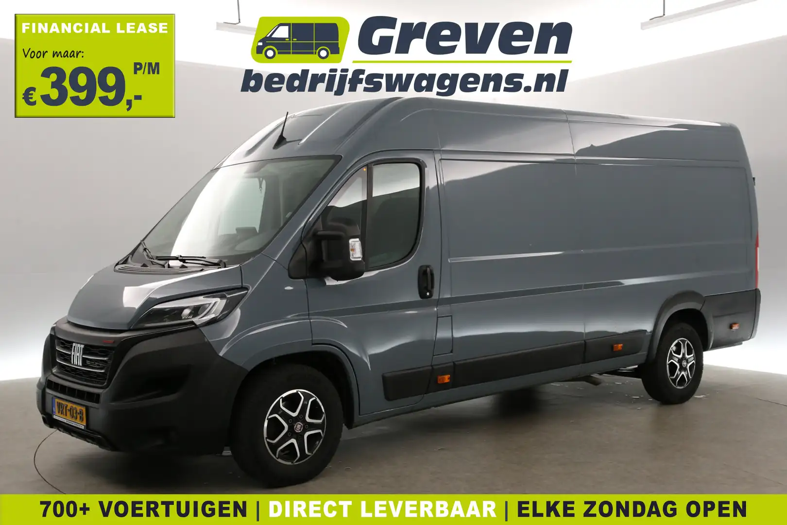 Fiat Ducato 35H HD 2.2 MultiJet 180PK L4H2 | Euro6 | 3000kg Tr Gris - 1