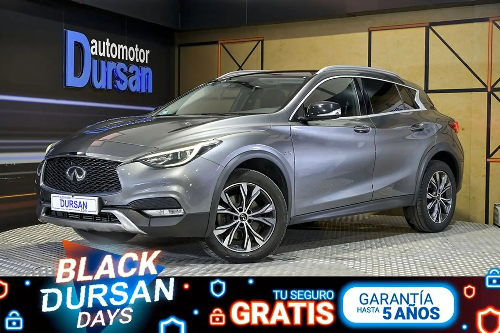 Infiniti QX30 2.2D PREMIUM TECH 7DCT AWD Grijs - 1