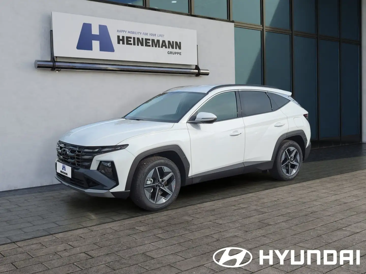Hyundai TUCSON 1.6 T-GDI 48V 4WD|Navi|RFK Blanc - 1