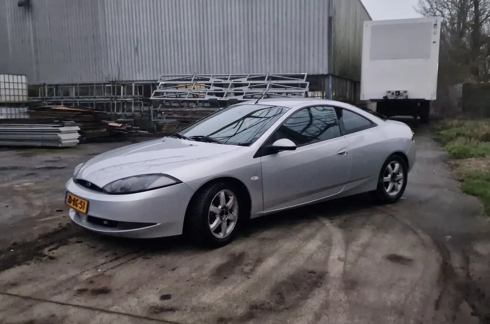 Ford Cougar 2.5-24V V6 Srebrny - 1