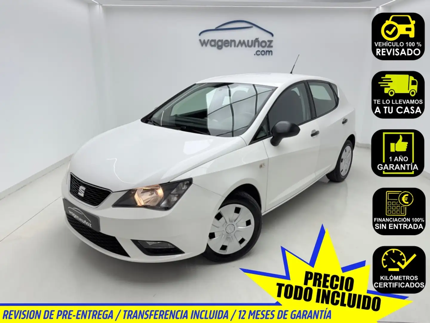SEAT Ibiza 1.4TDI CR S&S Reference 90 Wit - 1