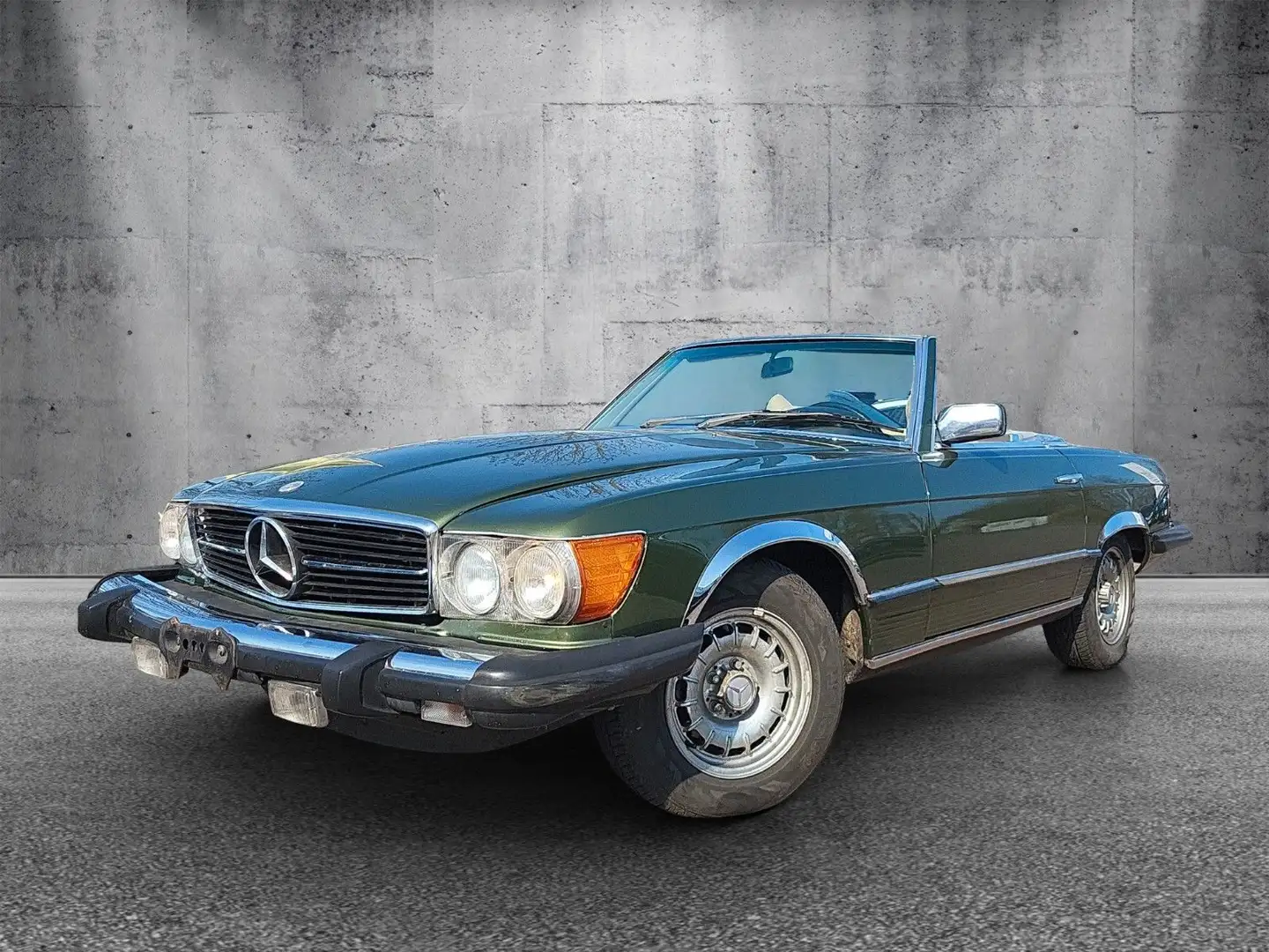 Mercedes-Benz SL 280 Baureihe W107 Modell SL 280 Grün - 1