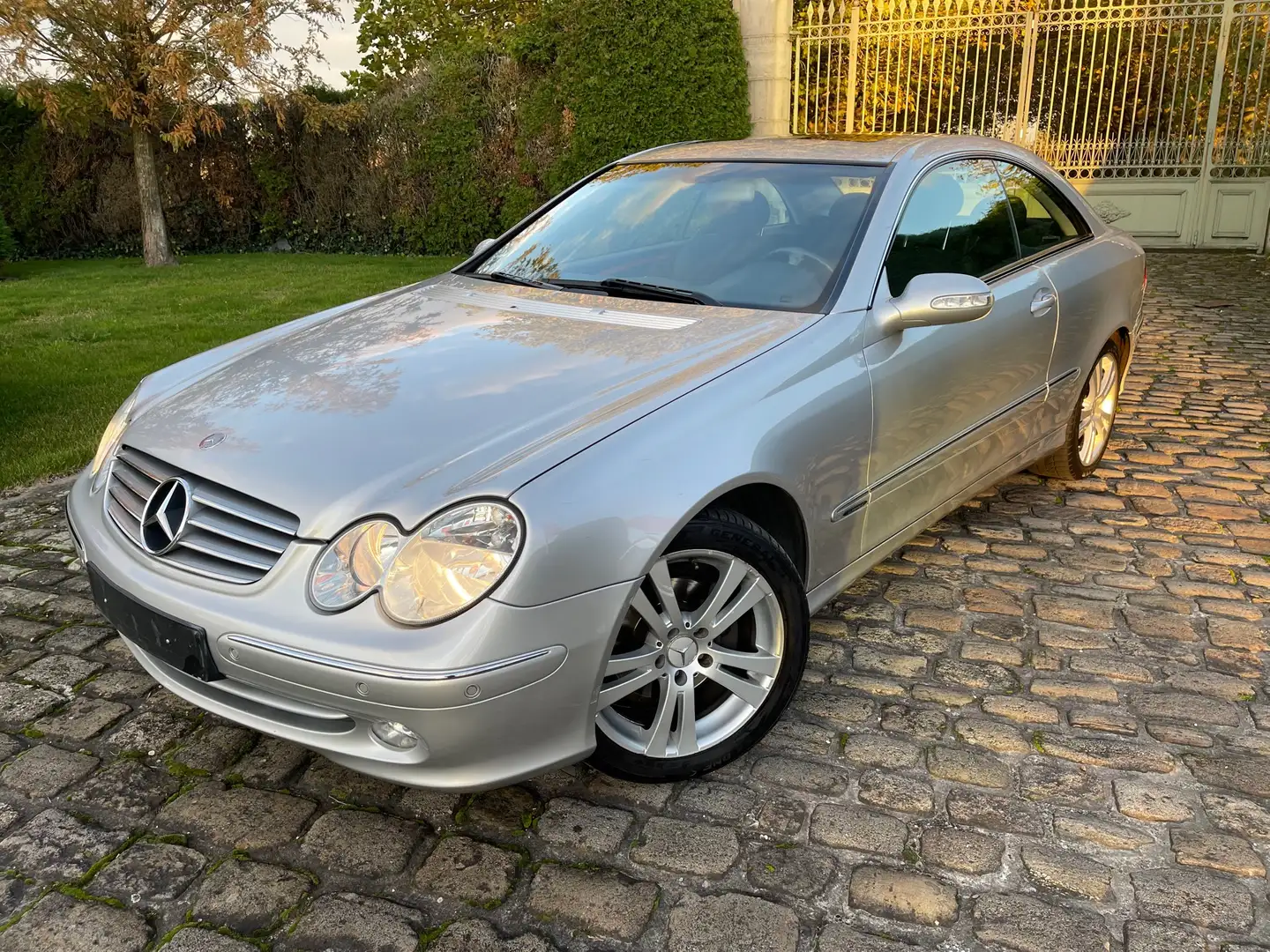 Mercedes-Benz CLK 200 Coupe Elegance ❗️128000 km❗️ Zilver - 1