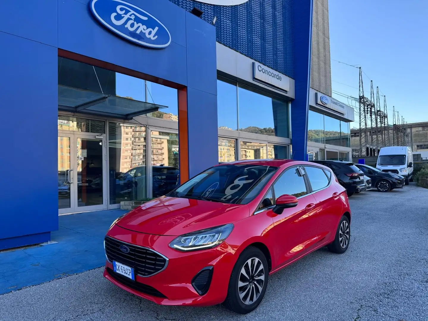 Ford Fiesta Fiesta 5p 5p 1.1 Titanium 75cv Rouge - 1