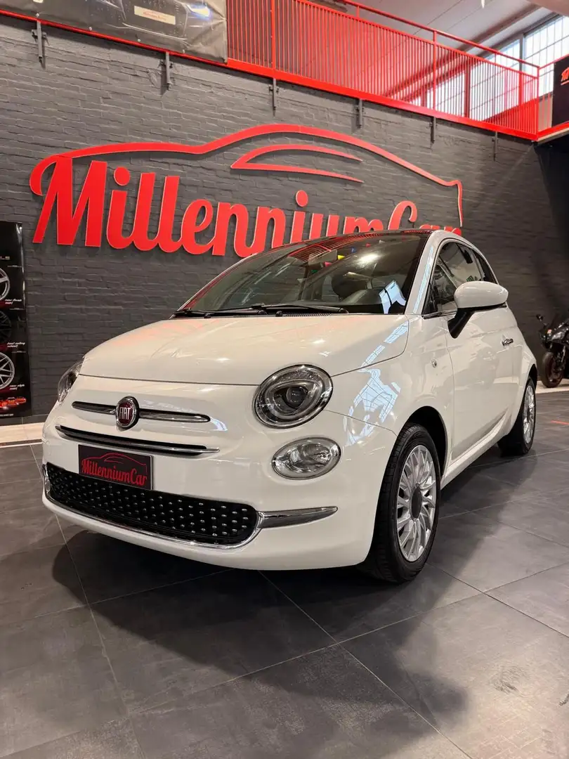 Fiat 500 500 1.2 Lounge NEOPATENTATI Weiß - 1