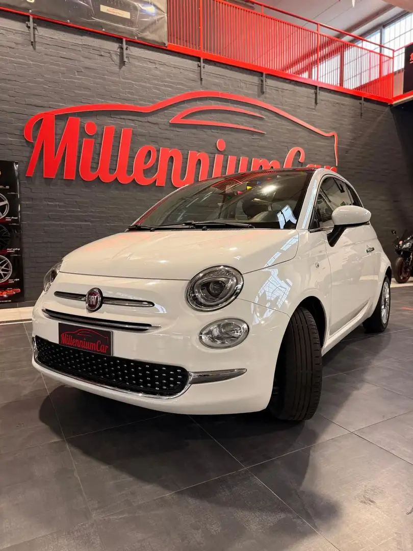 Fiat 500 500 1.2 Lounge NEOPATENTATI Weiß - 2