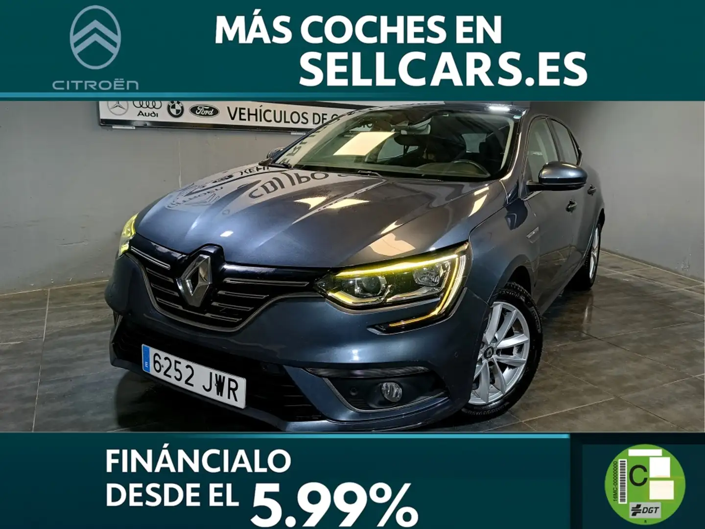 Renault Megane 1.6dCi Energy Zen 96kW Blu/Azzurro - 1