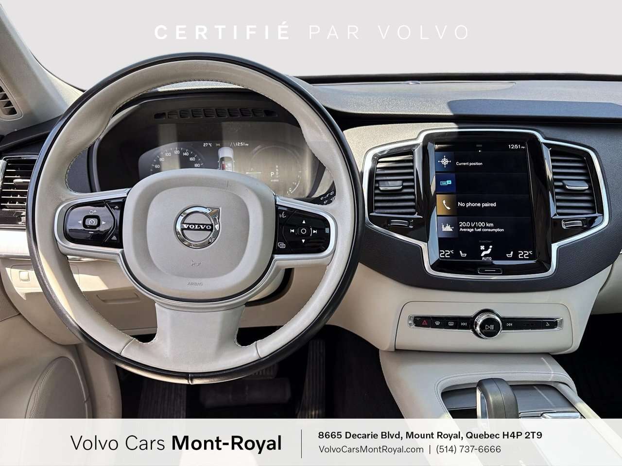 2022 Volvo XC90 Inscription Expression HEADS-UP DISPLAY, 360 CAMER thumb 10