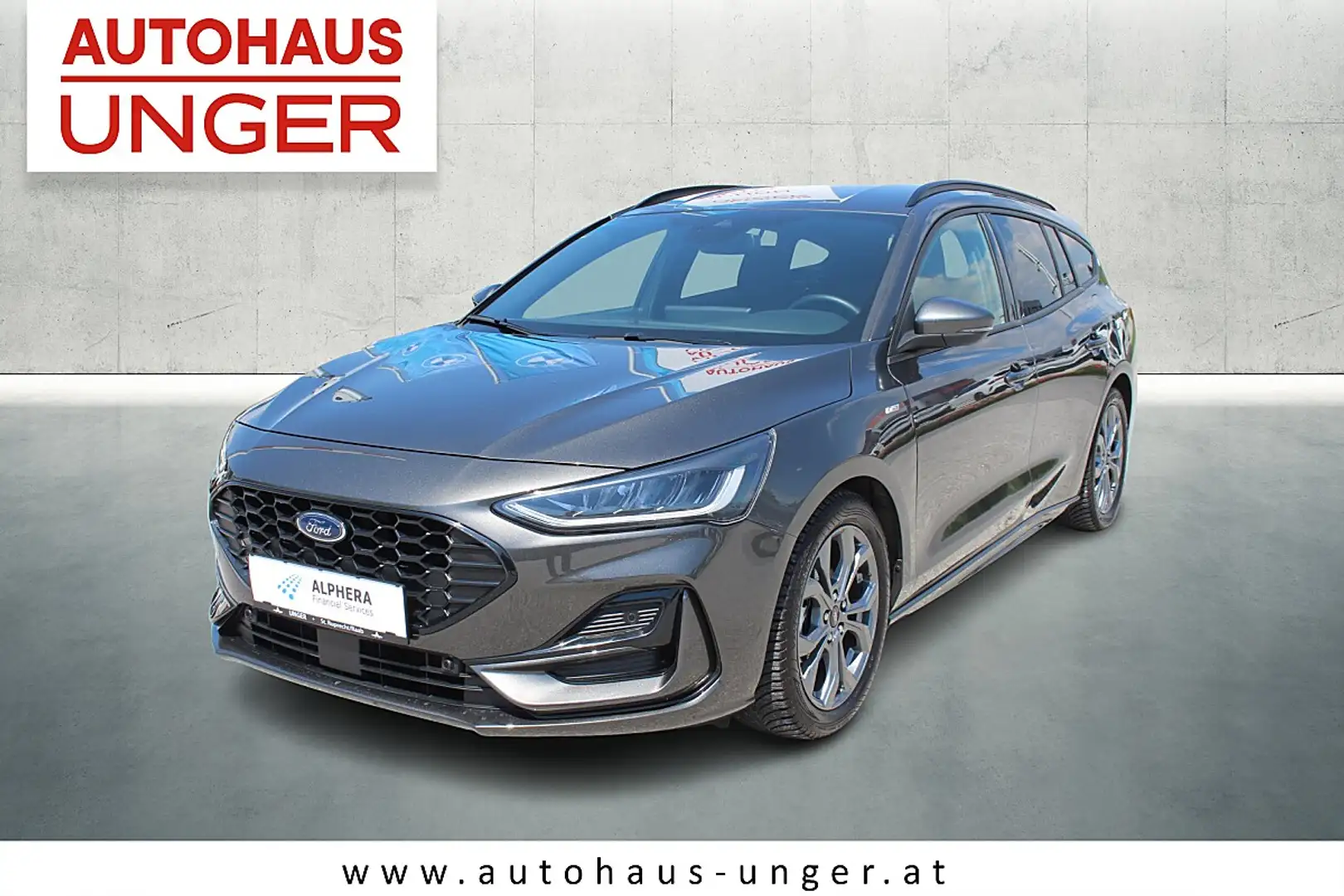 Ford Focus Turnier 1,0 EcoBoost Hybrid ST-Line Aut. Grau - 1