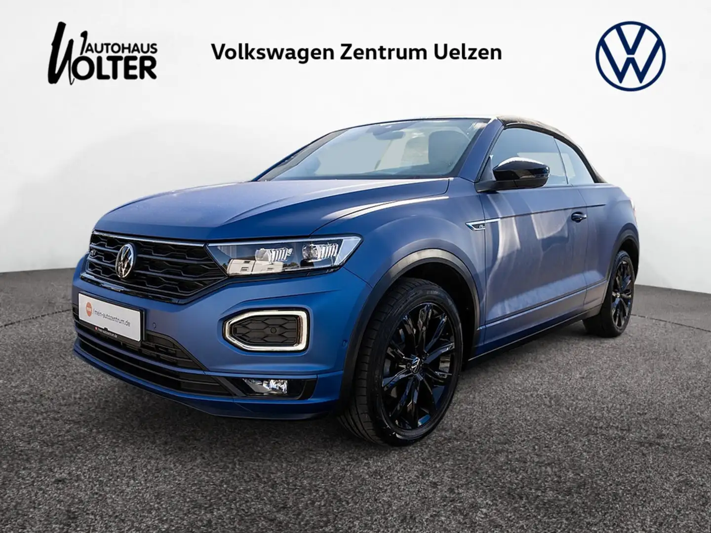 Volkswagen T-Roc Cabriolet 1.5 TSI R-Line DSG AHK KAMERA Blau - 1