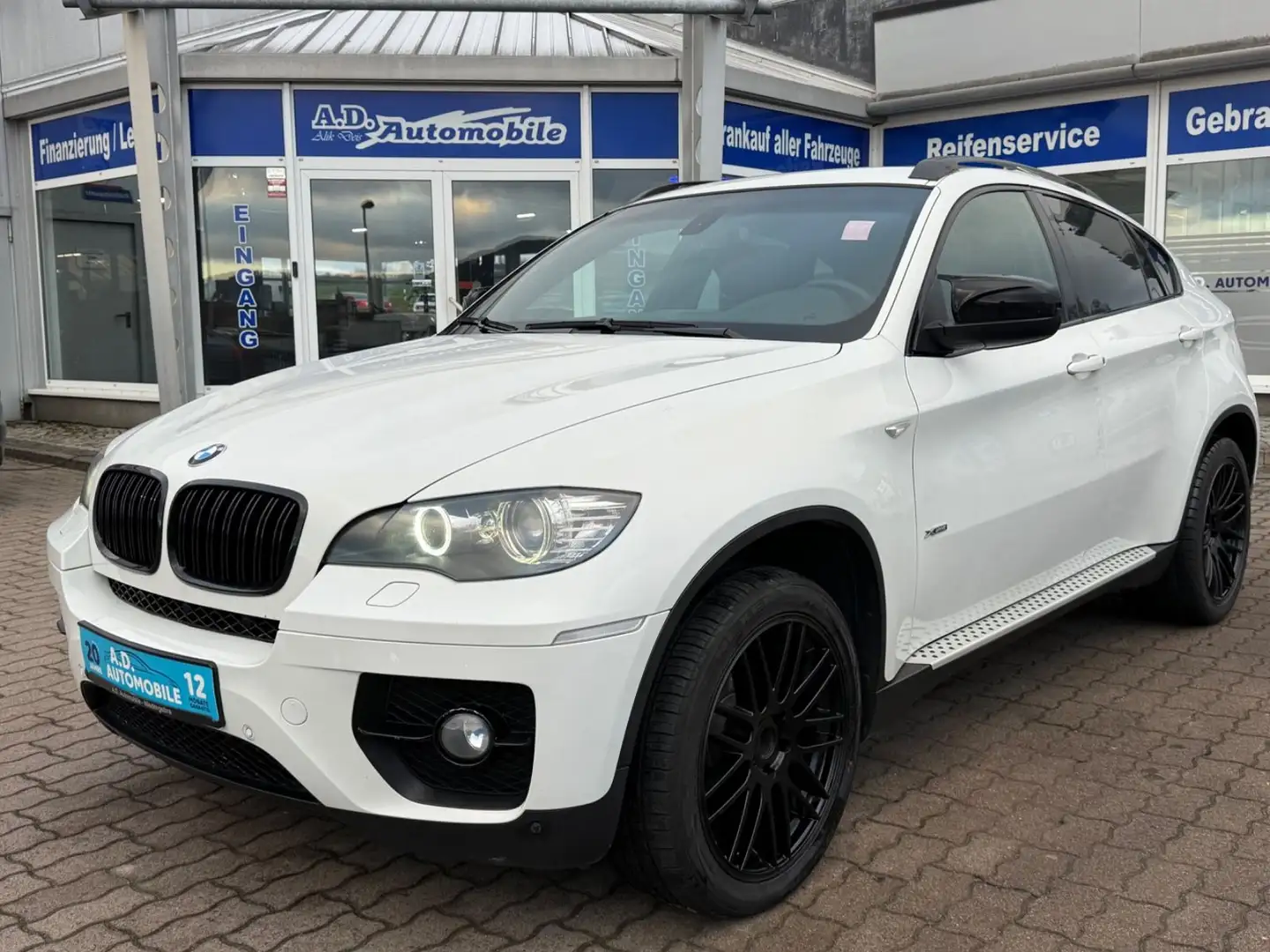 BMW X6 xDrive30d/M-Packet/Schiebedach/Navi/8-Fach Blanc - 1