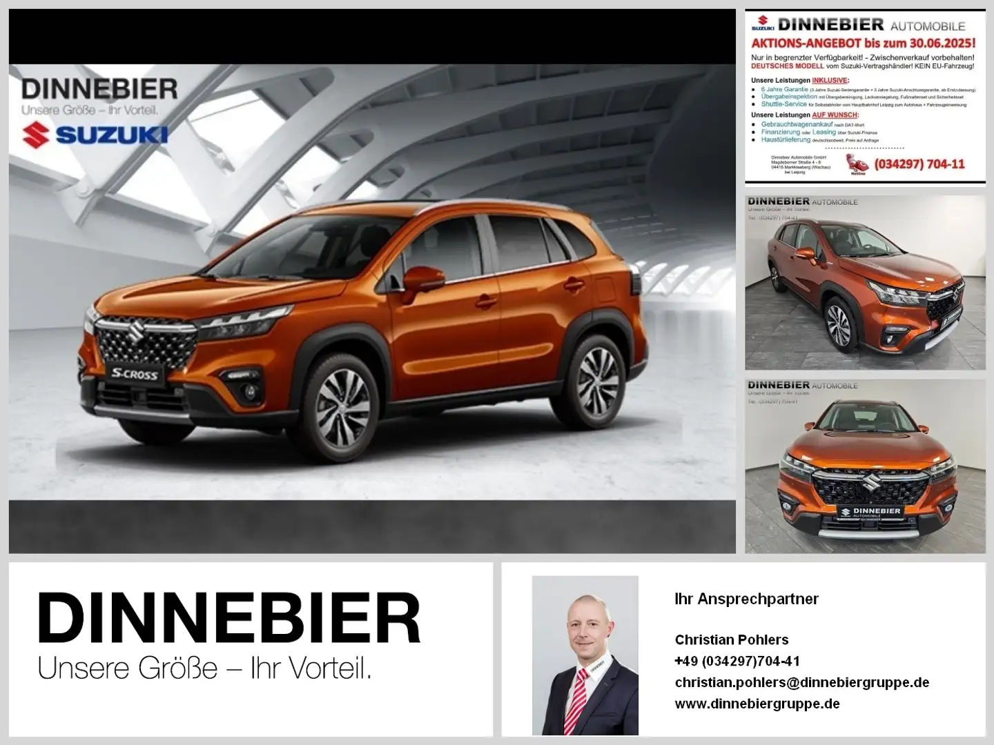 Suzuki S-Cross Comfort+ 4x4 (MT) *6 Jahre Garantie* Brun - 1