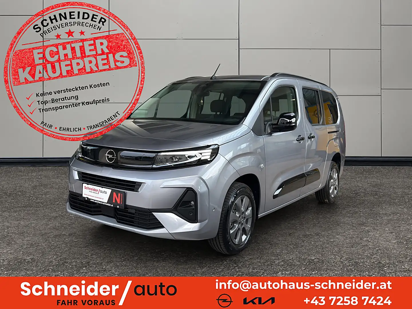 Opel Combo 1.5 Diesel XL GS Aut. inkl. AHK, Winter-Paket, ... Grau - 1