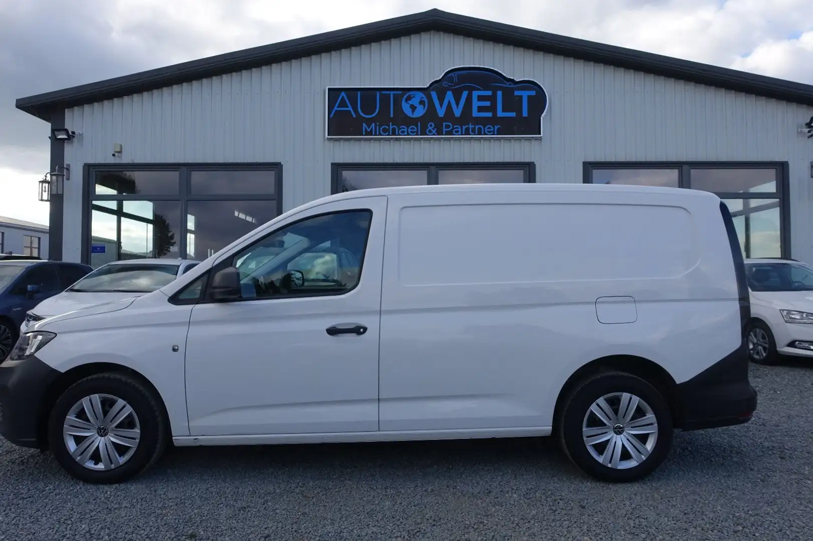 Volkswagen Caddy Cargo 2.0 TDI DSG KLIMA lück.VW-SCHECKHEFT Blanc - 1