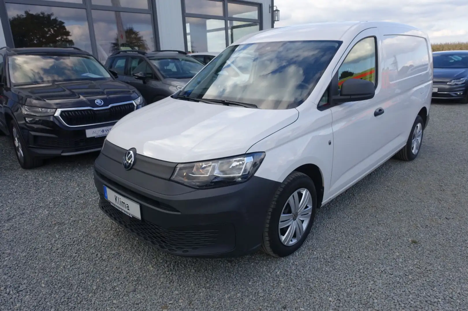 Volkswagen Caddy Cargo 2.0 TDI DSG KLIMA lück.VW-SCHECKHEFT Blanc - 2