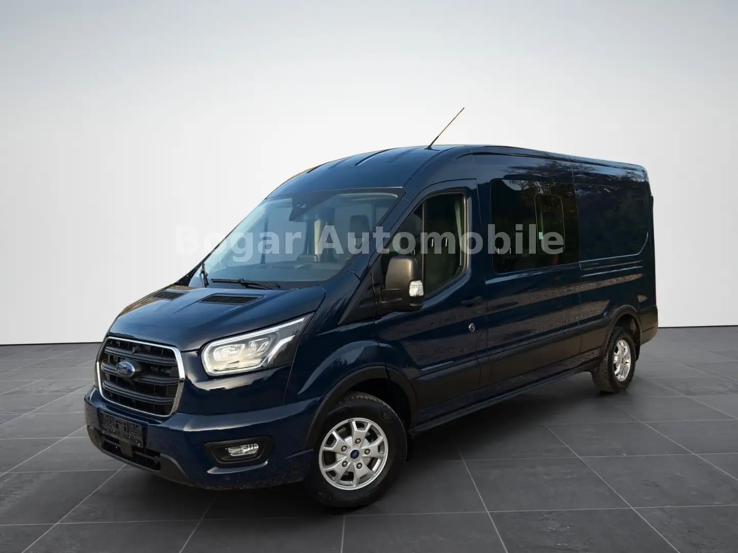 Ford Transit 350 L3H2 Limited DOKA *ACC*XENON*NAVI* Bleu - 1