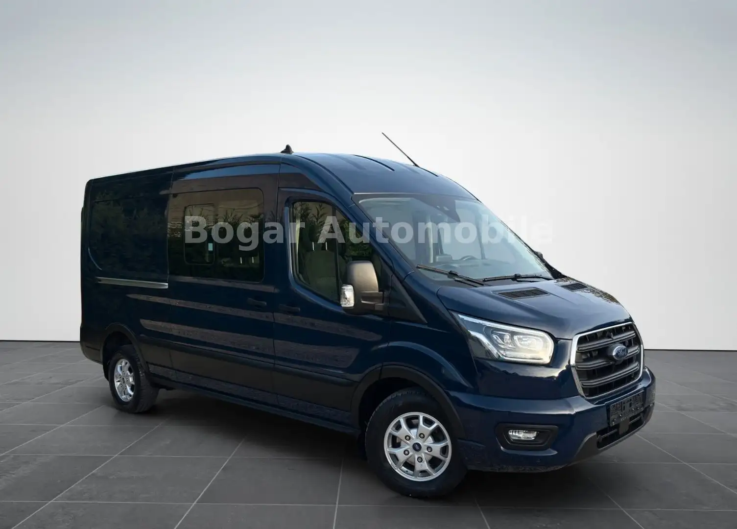 Ford Transit 350 L3H2 Limited DOKA *ACC*XENON*NAVI* Bleu - 2