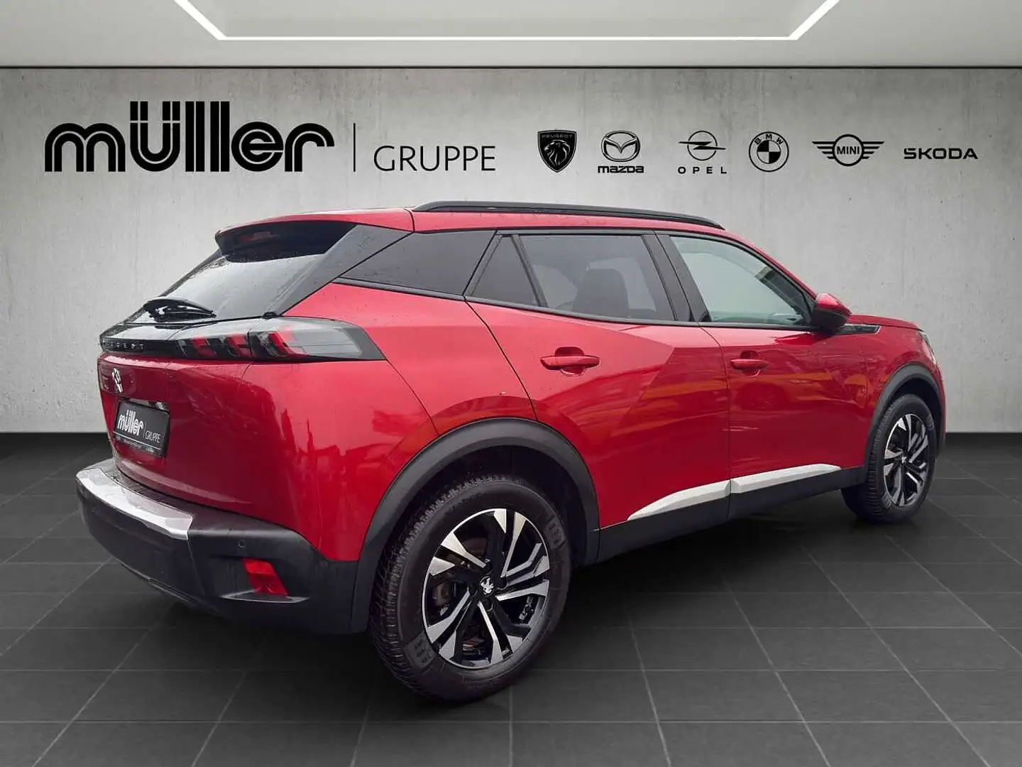 Peugeot 2008 Elektro Allure Pack Rot - 2