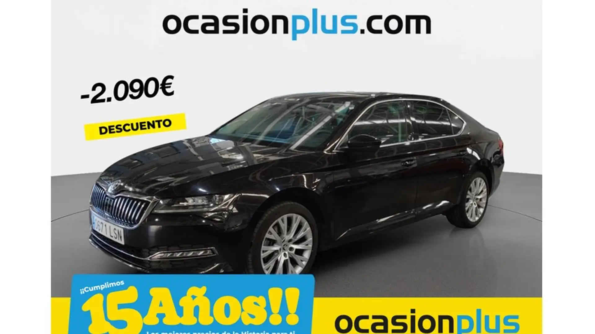 Skoda Superb 2.0TDI AdBlue Style DSG 110kW Negro - 1