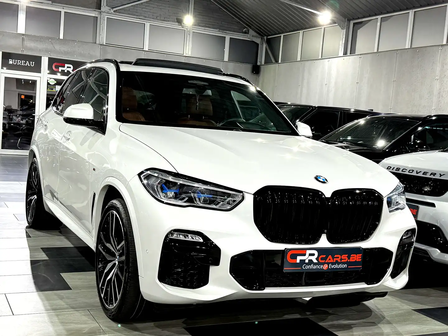 BMW X5 3.0 dAS xDrive30 M Sport Shadow Line 1e Main Neuf Blanc - 2