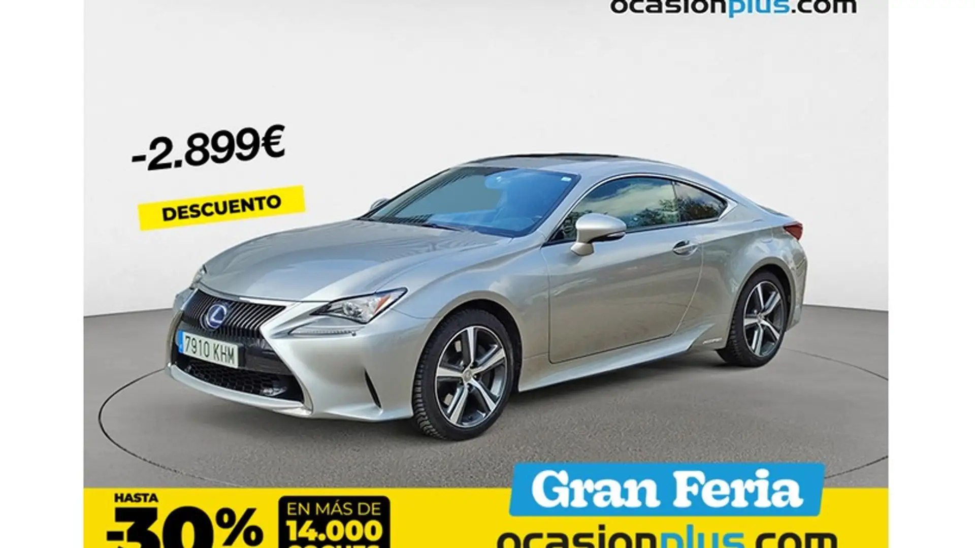 Lexus RC 300h Executive Gris - 1