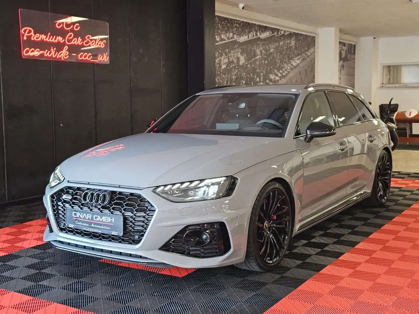 Audi RS4 Avant 2.9 TFSI quattro (SZ-LÜFT/B&O/ACC/NARD Сірий - 1