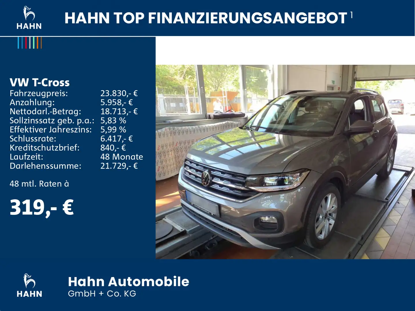 Volkswagen T-Cross Life 1.5TSI LED DSG Kamera Navigation Kl Weiß - 2