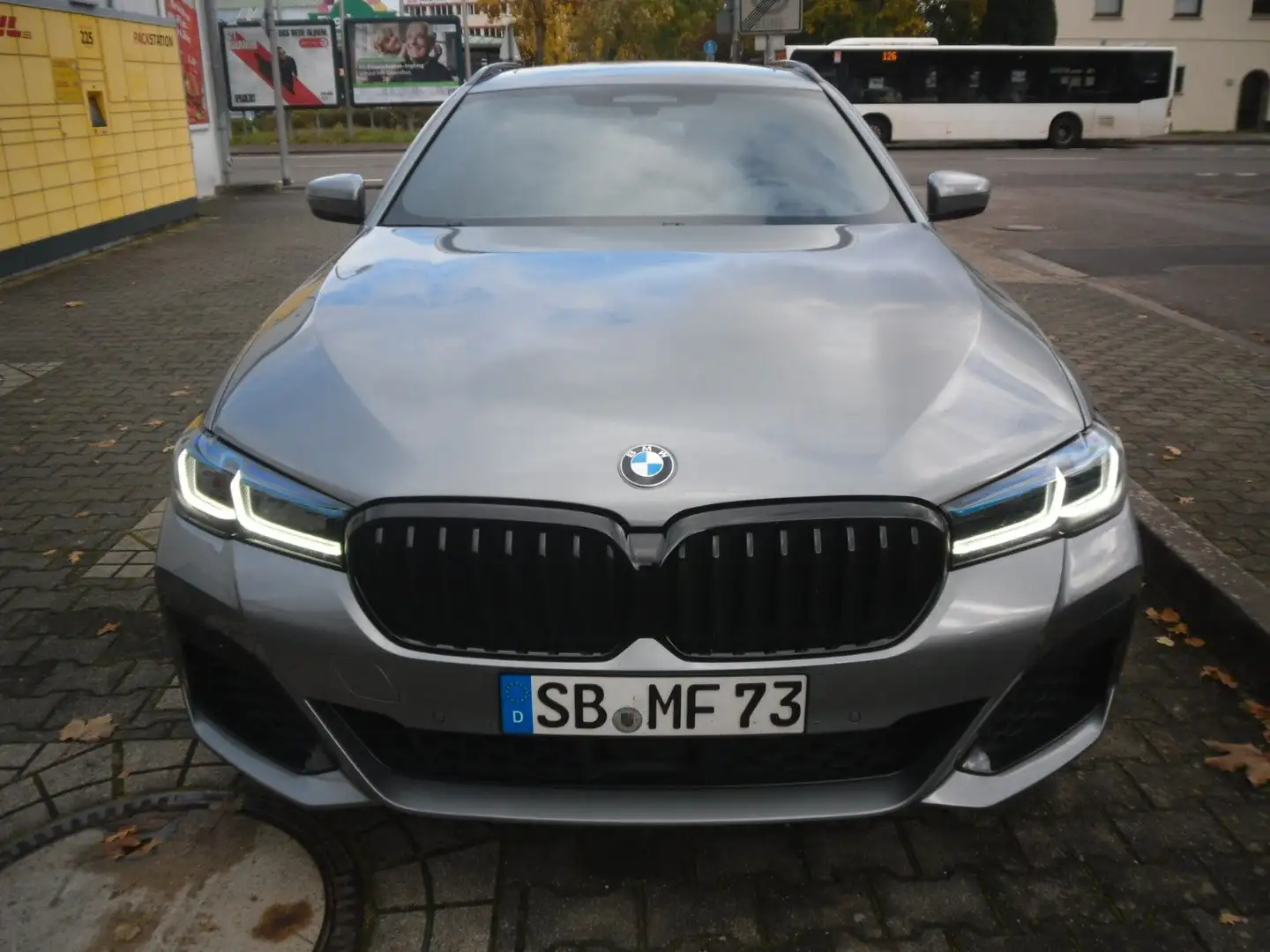 BMW 530 Touring 530 d xDrive M Sport 16.000 KM Leder G31 Gris - 2