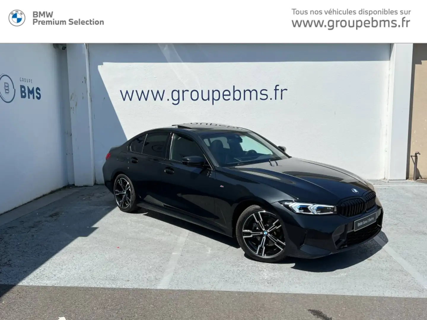 BMW 318 318dA 150ch M Sport Noir - 1