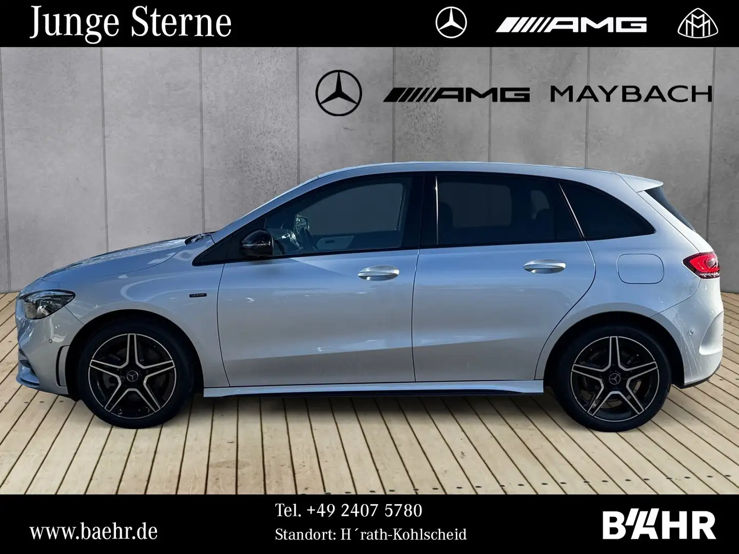 Mercedes-Benz B 250 B 250 e AMG+Night/MBUX/LED/Parktr.+RFK/SHZ/LMR18 Argent - 2
