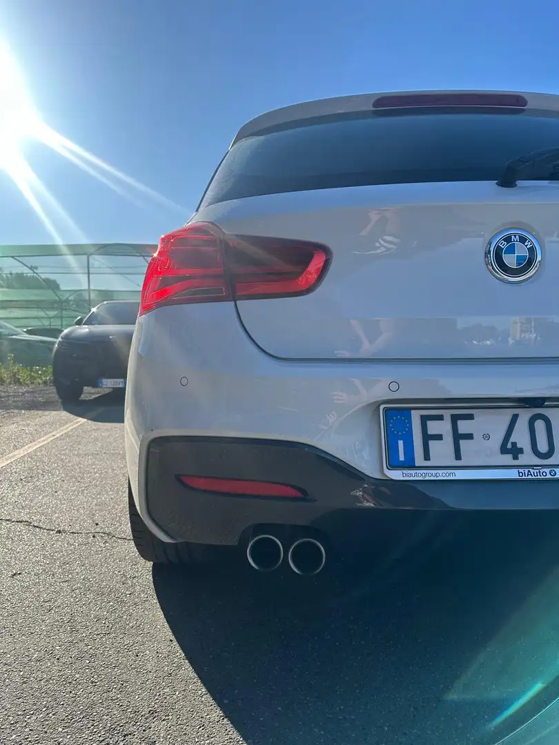 BMW 120 Serie 1 F/20-21 2015 120d Msport 5p auto Bianco - 2