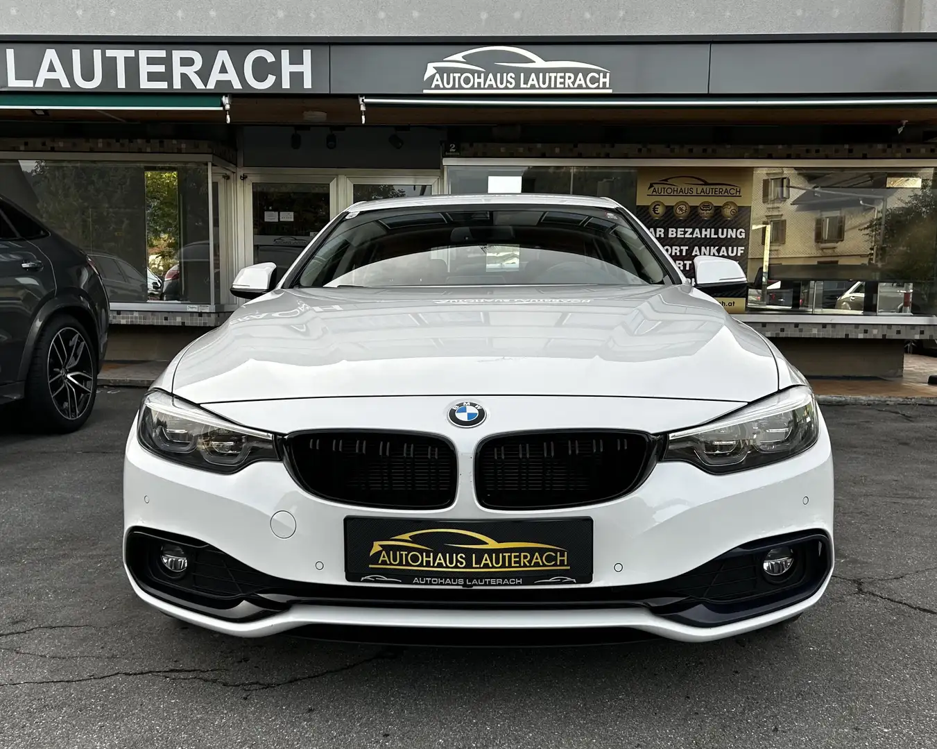 BMW 420 d Gran Coupe Sport Line Aut. *FACELIFT *LEDER *19" Blanc - 2