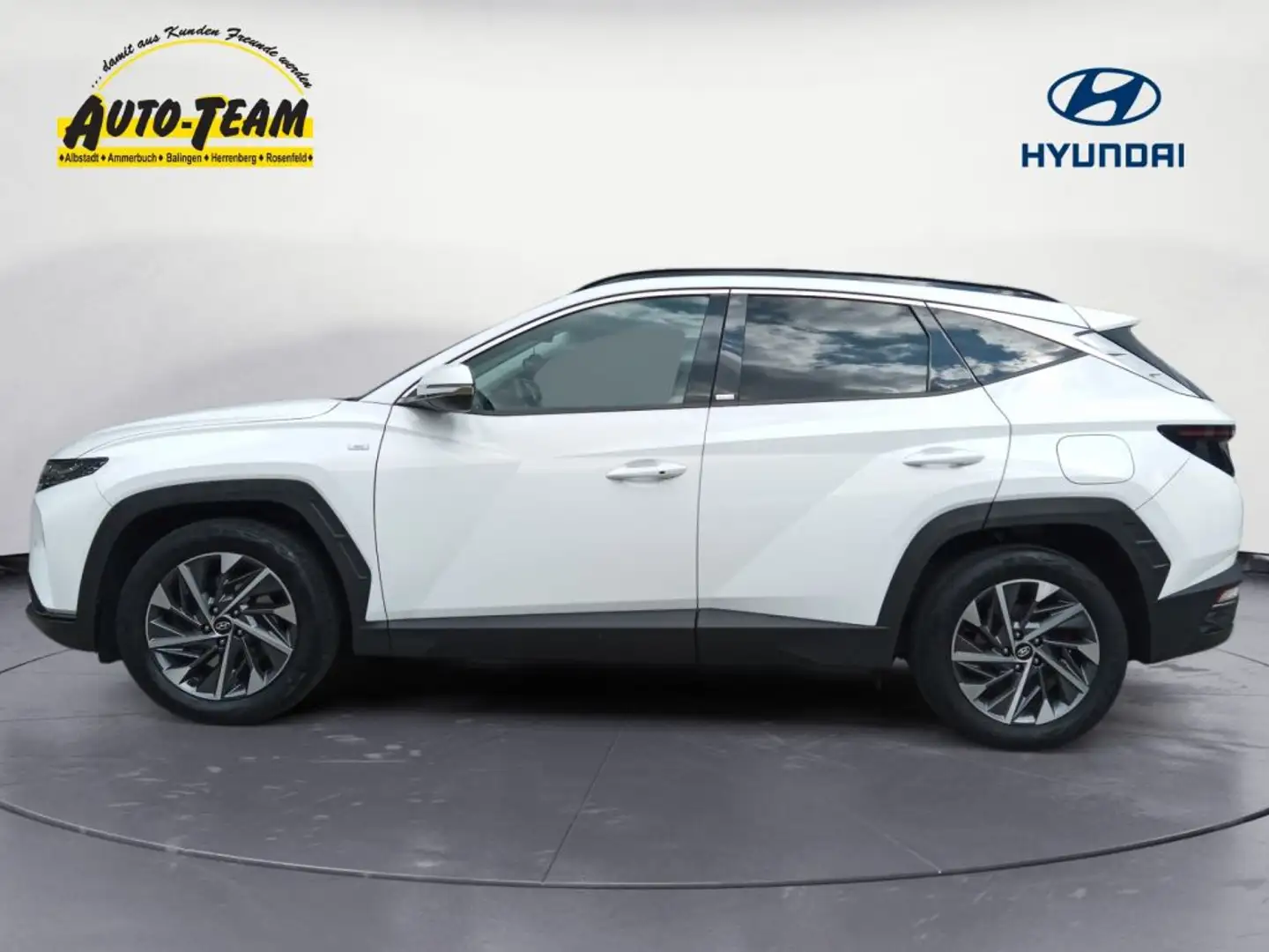 Hyundai TUCSON 1.6 T-GDi 48V-Hybrid 4WD DCT Trend Blanc - 2