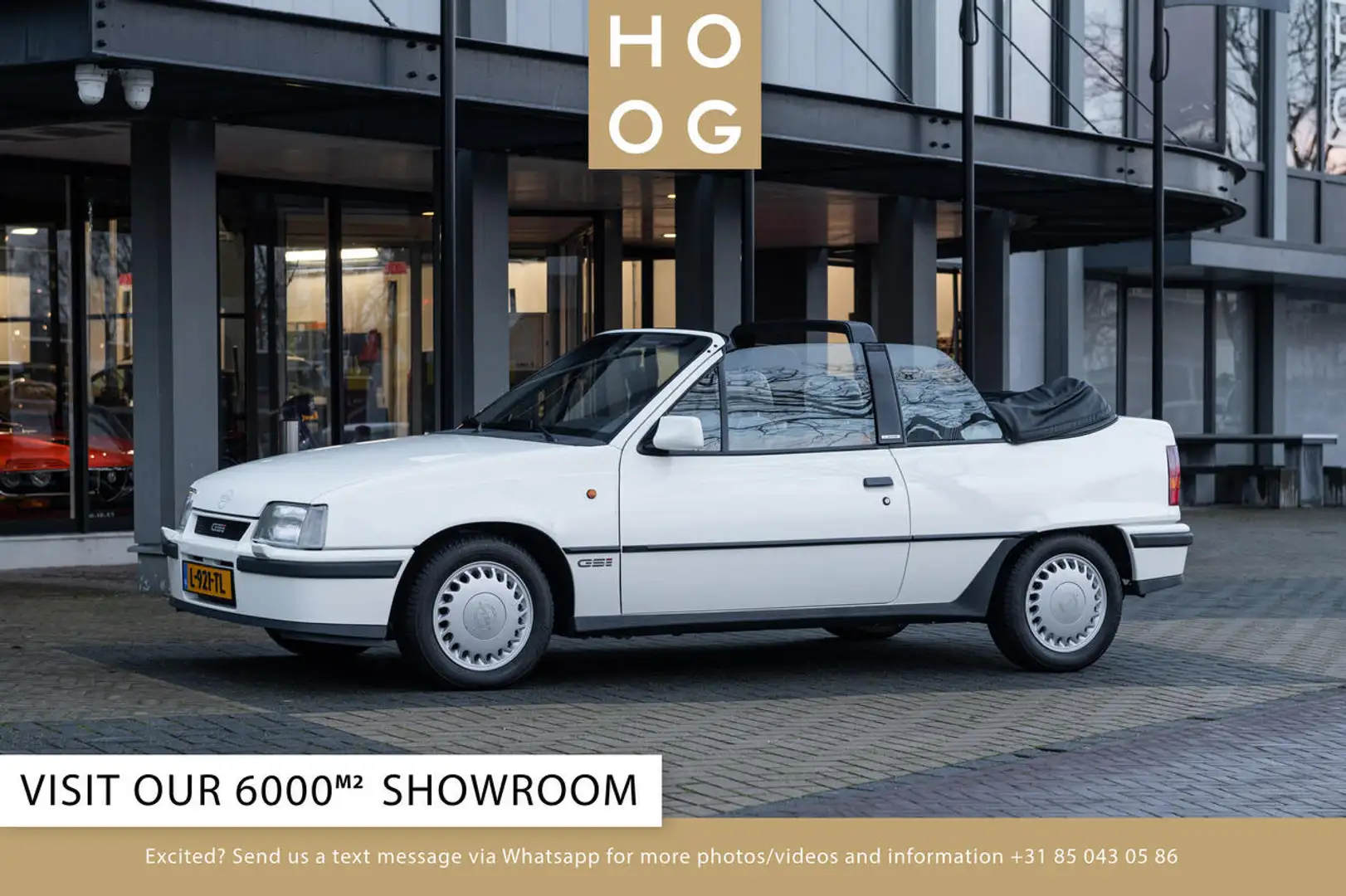 Opel Kadett E 2.0i GSI Cabriolet Blanc - 1