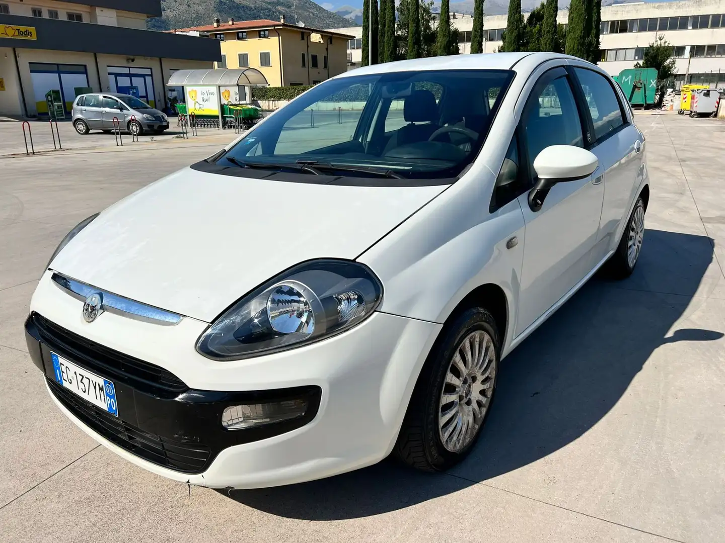 Fiat Punto Evo 1.2 70 cv Benzina S&S Active Weiß - 2