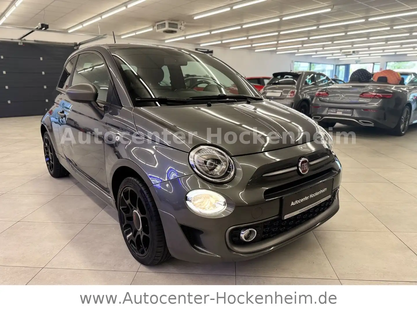 Fiat 500 Edition Sport / Navi / Teilleder/MFL Gris - 1